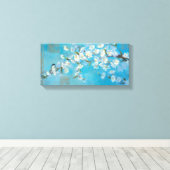 Blütenzweige Leinwanddruck (Insitu (Holzboden))