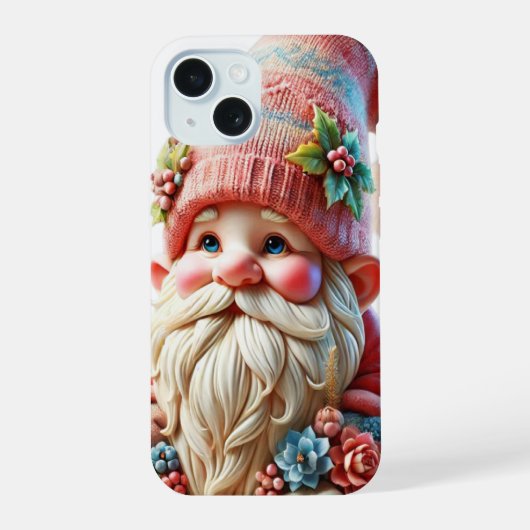 Blütenzwerg iPhone 15 hülle (Rückseite)