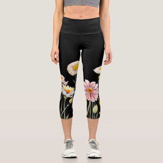 Blutergüsse Capri Leggings (Vorderseite)
