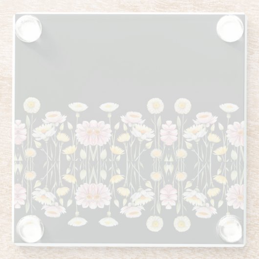 Blutergüsse Glasuntersetzer (Rückseite)