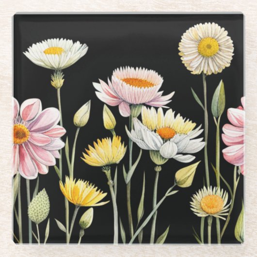 Blutergüsse Glasuntersetzer (Vorderseite)