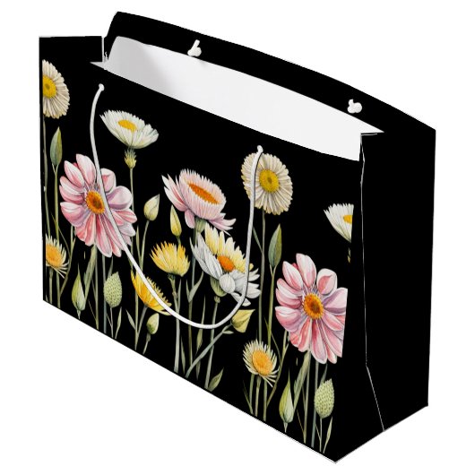 Blutergüsse Große Geschenktüte (Rückseite Schrägansicht)