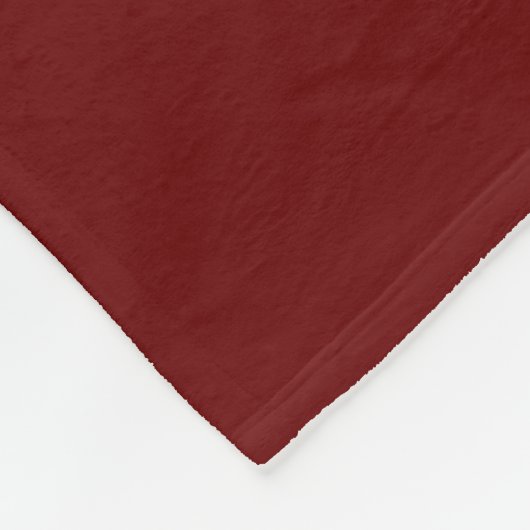 Blutes Red Fleece Blanket (Ecke)
