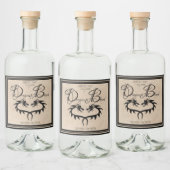Blutetikett des Drachen Alkoholflaschenetikett (Flaschen)