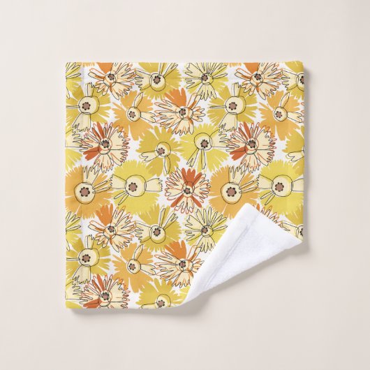 Blütezeit Badhandtuch Set (Waschlappen)