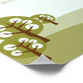 Blütezeit Poster (Ecke)