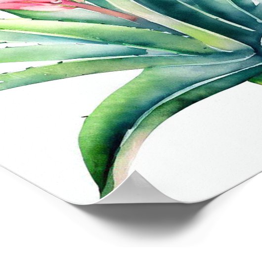 Blütezeit Poster (Ecke)