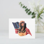 Blutfahne Postkarte (Stehend Vorderseite)