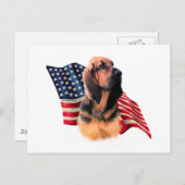 Blutfahne Postkarte (Vorne/Hinten)