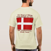Blutgefäße fließen manchmal von Biermännern T-Shirt (Rückseite)