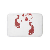 Blutgesattelte Bath-matte Badematte (Vorderseite)