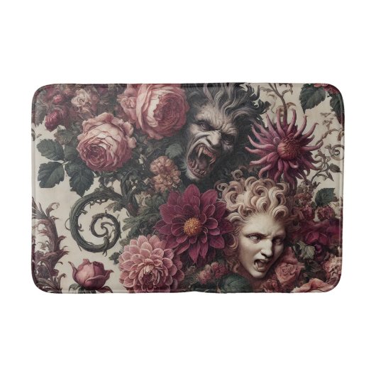 Blutgeschichte - Gotische Viktorianische Badematte (Vorderseite)