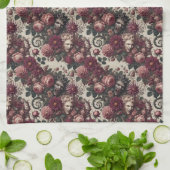 Blutgeschichte - Gotische Viktorianische Geschirrtuch (Gefaltet)