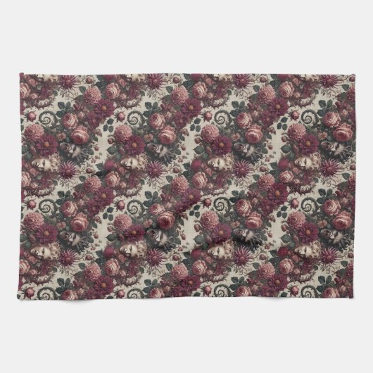 Blutgeschichte - Gotische Viktorianische Geschirrtuch (Horizontal)