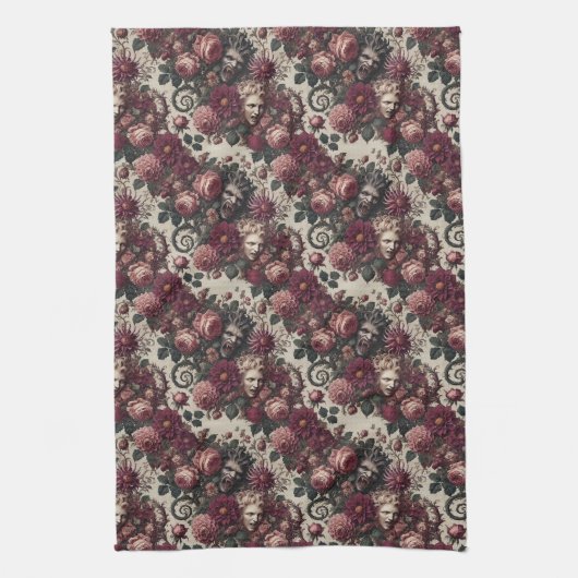 Blutgeschichte - Gotische Viktorianische Geschirrtuch (Vertikal)