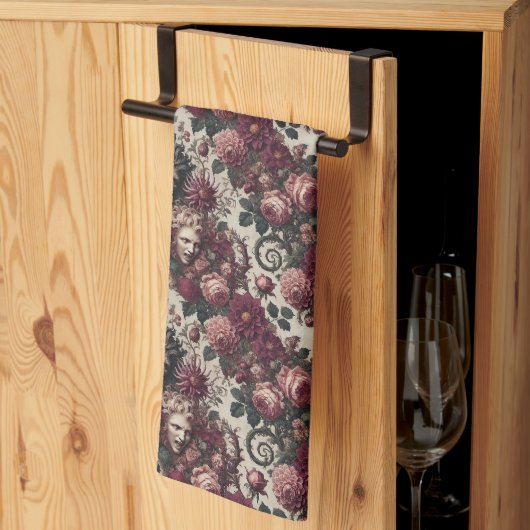 Blutgeschichte - Gotische Viktorianische Geschirrtuch (Drittel gefaltet)