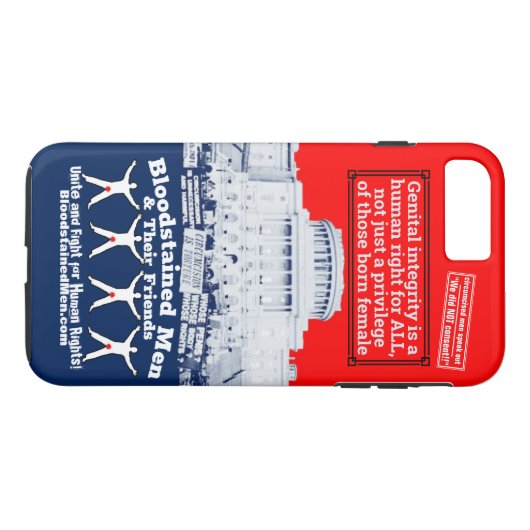 Blutgespenste Männer und ihre Freunde - Menschenre Case-Mate iPhone Hülle (Rückseite (Horizontal))