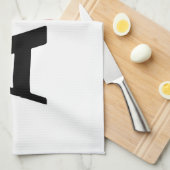 Blutgruppe A Japanisches Kanji Geschirrtuch (Viertel Falte)