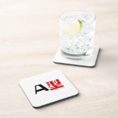 Blutgruppe A Japanisches Kanji Getränkeuntersetzer (Rechte Seite)