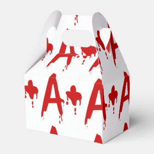 Blutgruppe A+ positiv #Horror Krankenhaus Geschenkschachtel