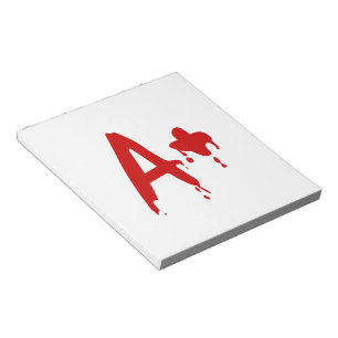 Blutgruppe A+ positiv #Horror Krankenhaus Notizblock