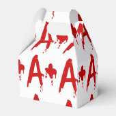 Blutgruppe A+ Positives #Horror Hospital Geschenkschachtel (Rückseite)