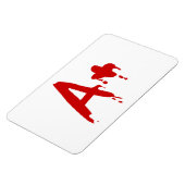Blutgruppe A+ Positives #Horror Hospital Magnet (Linke Seite)