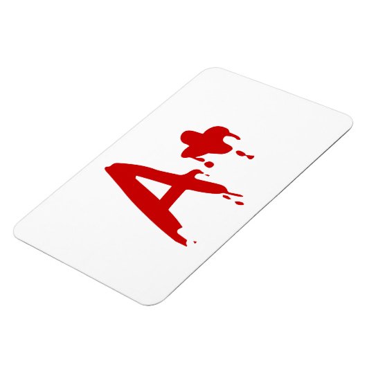 Blutgruppe A+ Positives #Horror Hospital Magnet (Linke Seite)