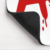 Blutgruppe A+ Positives #Horror Hospital Mousepad (Ecke)