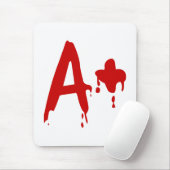 Blutgruppe A+ Positives #Horror Hospital Mousepad (Mit Mouse)