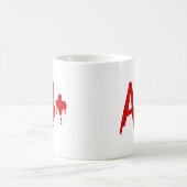 Blutgruppe AB+ Positives #Horror Hospital Kaffeetasse (Mittel)