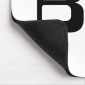 Blutgruppe B Japanisches Kanji Mousepad (Ecke)