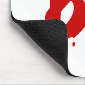 Blutgruppe B - Negative #Horror Hospital Mousepad (Ecke)
