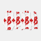 Blutgruppe B+ Positiv #Horror Hospital Geschenkschachtel (Ungefaltet)