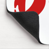 Blutgruppe B+ Positiv #Horror Hospital Mousepad (Ecke)