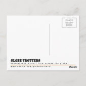 Blutgruppe O- Negative #Horror Hospital Postkarte (Rückseite)