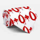 Blutgruppe O+ Positiv #Horror Hospital Krawatte (Gerollt)