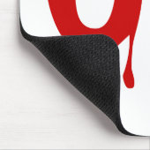 Blutgruppe O+ Positiv #Horror Hospital Mousepad (Ecke)
