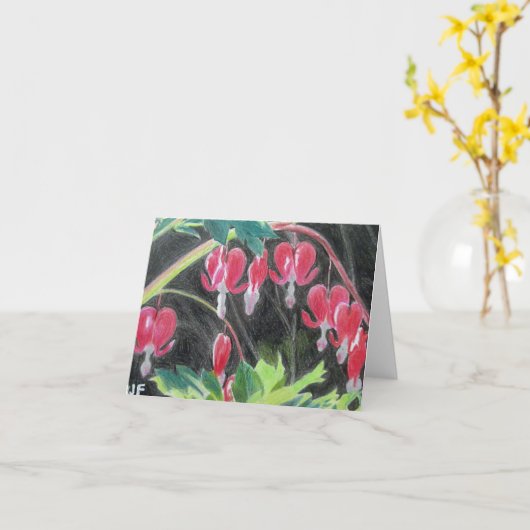 BLUTHEARTEN KARTE (Gelbe Blume)