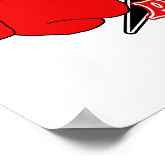 Bluthochdruck Poster (Ecke)