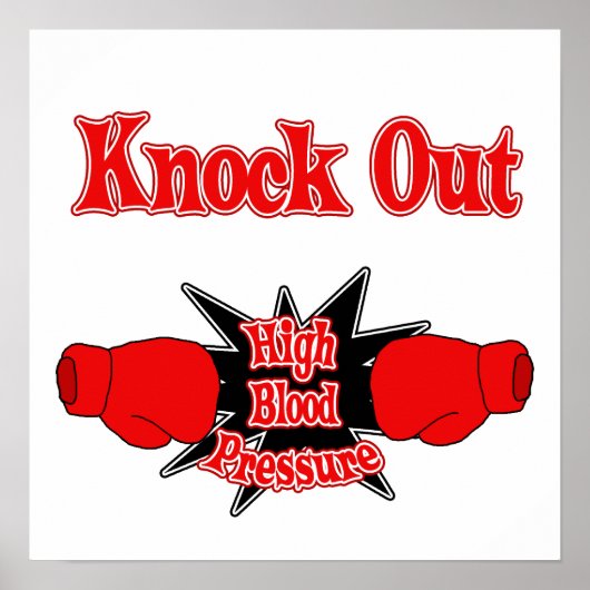 Bluthochdruck Poster (Vorne)