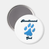 Bluthochdruck Vater Blauer Pfosten - Magnet (Vorderseite/Rückseite)