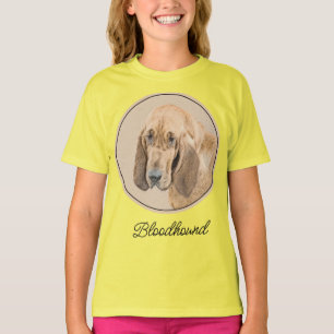 Bluthuhnmalerei - Niedliche Original Hunde Kunst T T-Shirt