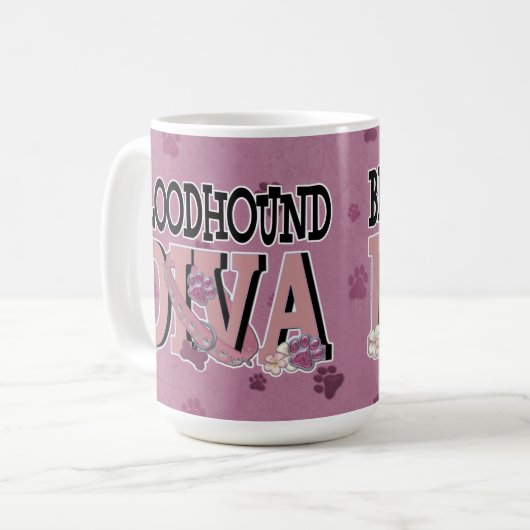 Bluthund DIVA Kaffeetasse (Vorderseite Links)