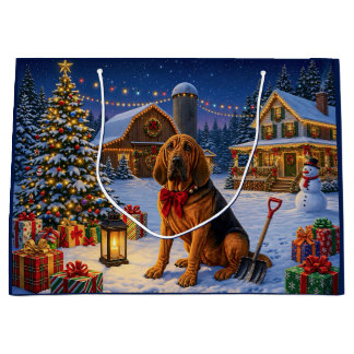 Bluthund-Feiertag  Große Geschenktüte