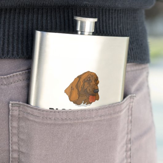 Bluthund Flachmann (Beispiel)