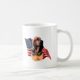 Bluthund-Flagge Kaffeetasse
