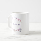Bluthund Furever Kaffeetasse (Vorderseite Links)