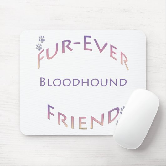 Bluthund Furever Mousepad (Mit Mouse)