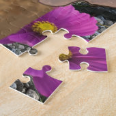 Bluthund gegen rosa Kosmos Puzzle (Seite)